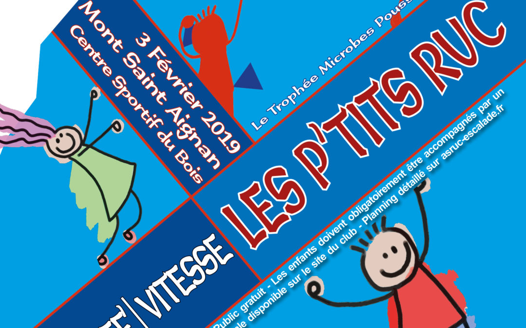 LES P’TITS RUC #2 – Trophée Microbes Poussin(e)s Benjamin(e)s – 3 Février 2019